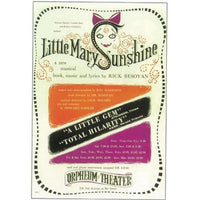 Little Mary Sunshine Broadway Movie Poster 11x17