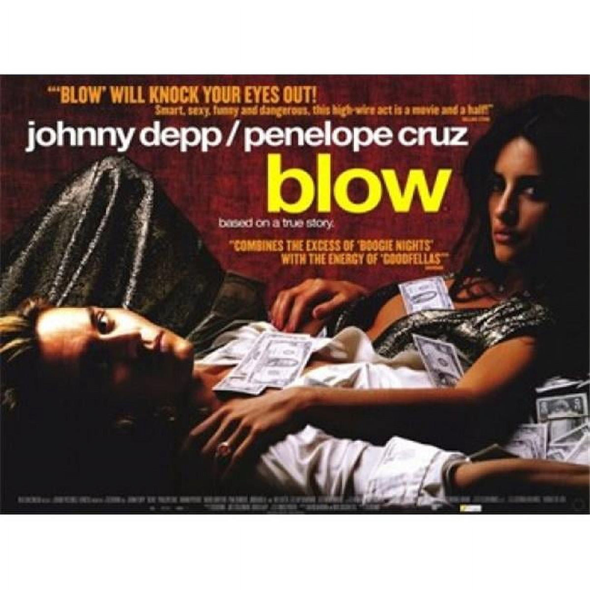 Blow Movie Poster - 17x11 print showcasing iconic film imagery.