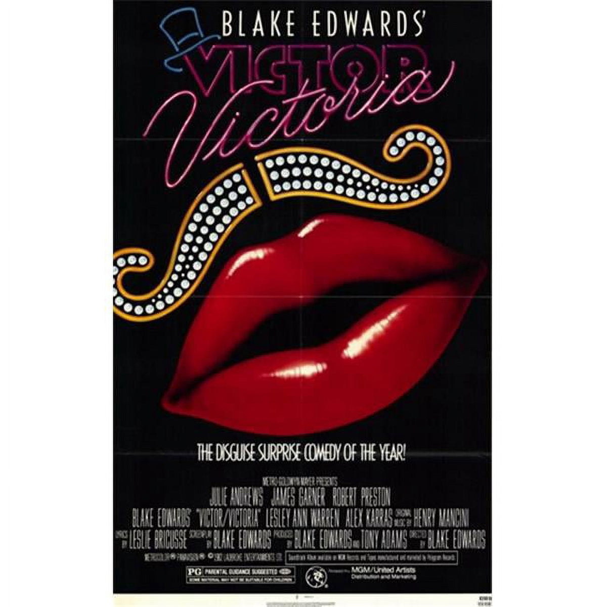 Victor-Victoria Movie Poster 11x17 Print