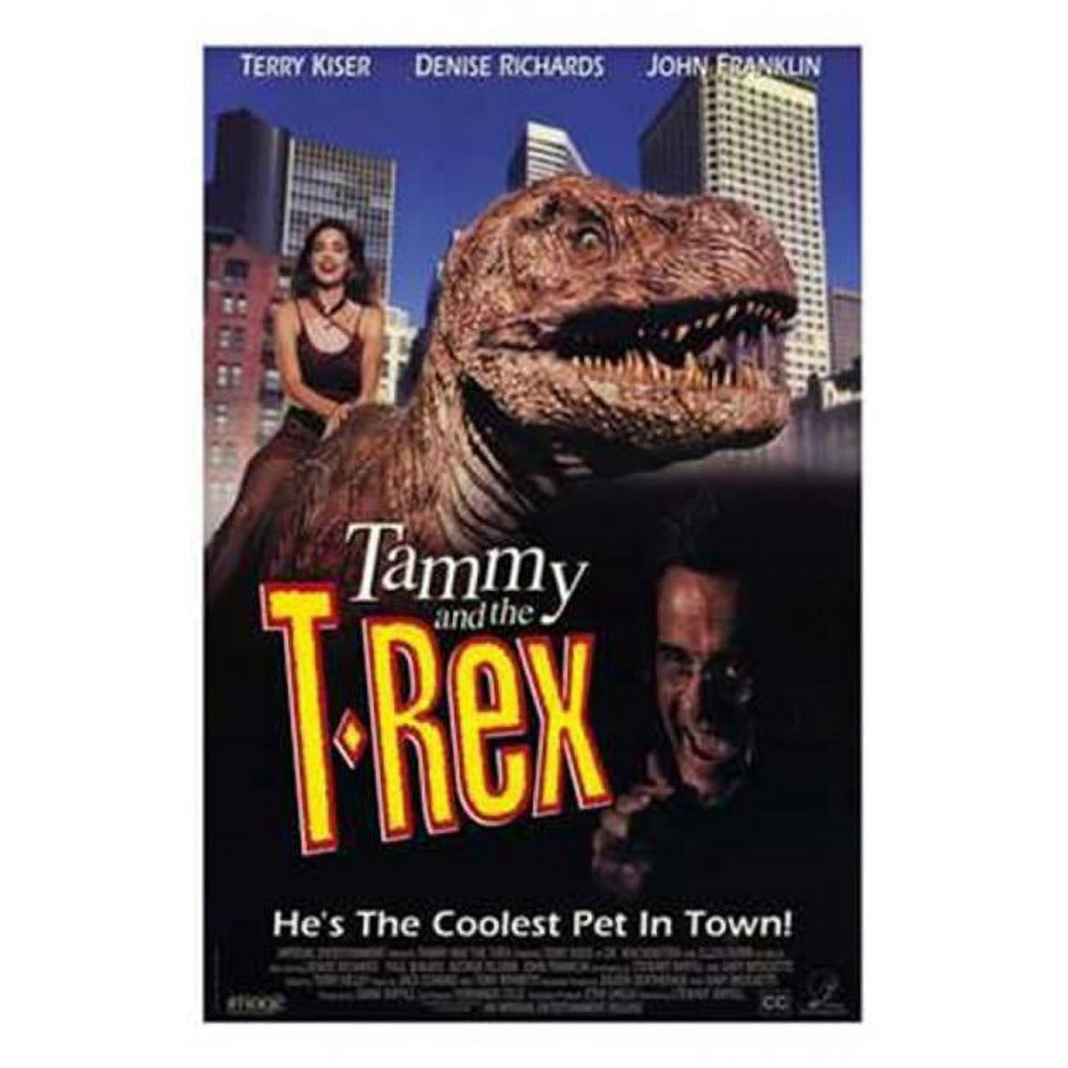 Tammy and the T-Rex movie poster in 11x17 size.
