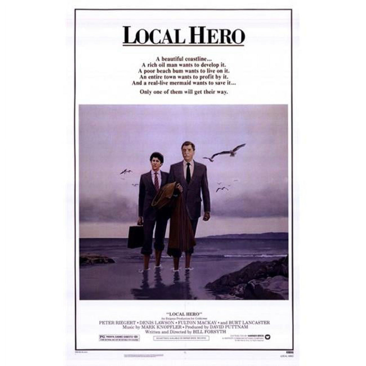 Local Hero Movie Poster in 11x17 size.