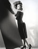 Joan Fontaine smiling in black gown photo print
