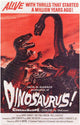 Dinosaurus Movie Poster featuring vibrant dinosaur imagery, size 11x17.