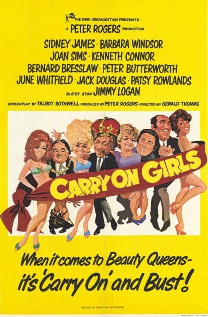 Carry On Girls Movie Poster 11x17 Print