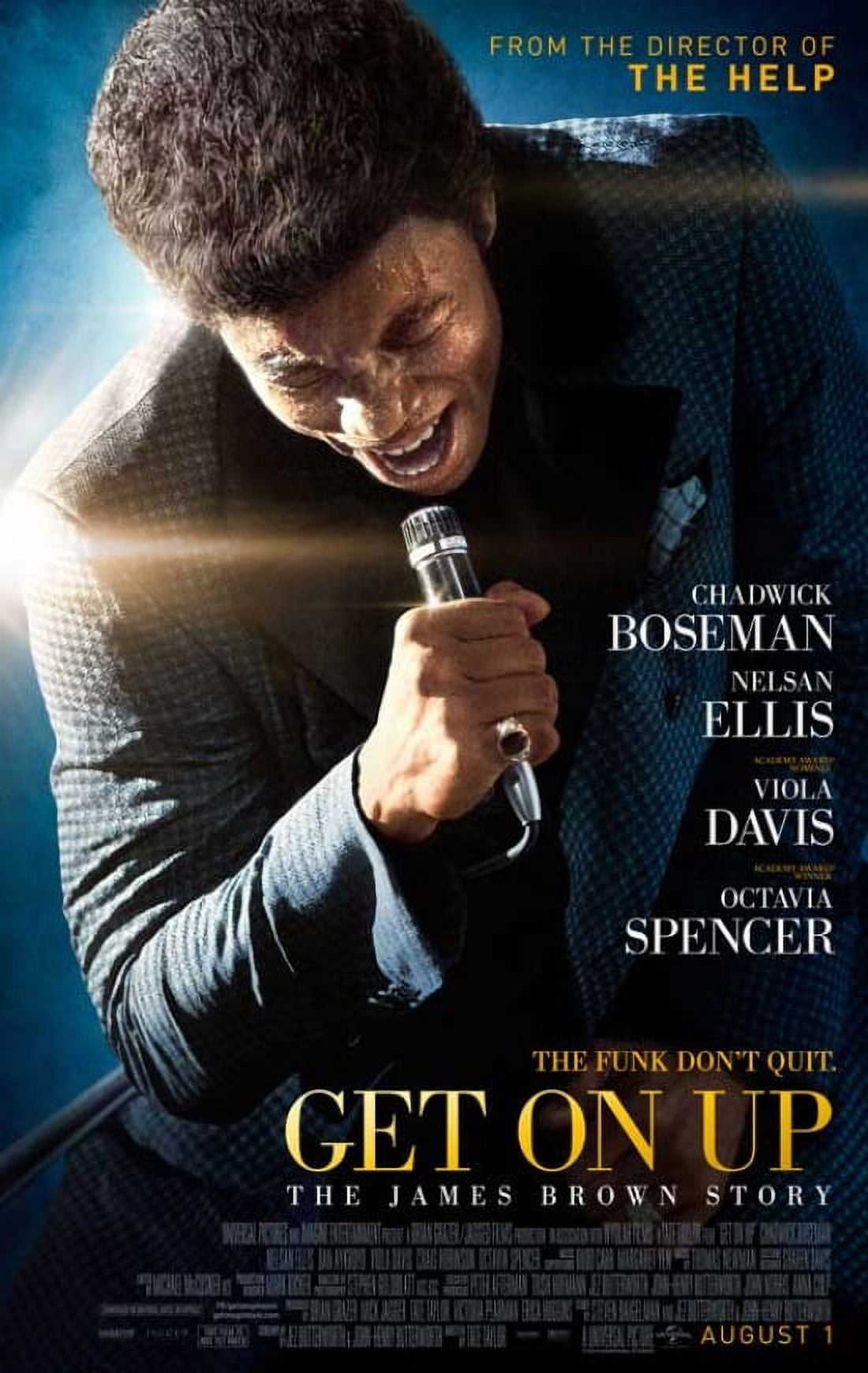 Get On Up Movie Poster 11x17 featuring James Brown.