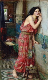 Thisbe Art Print by John William Waterhouse, available in multiple sizes.