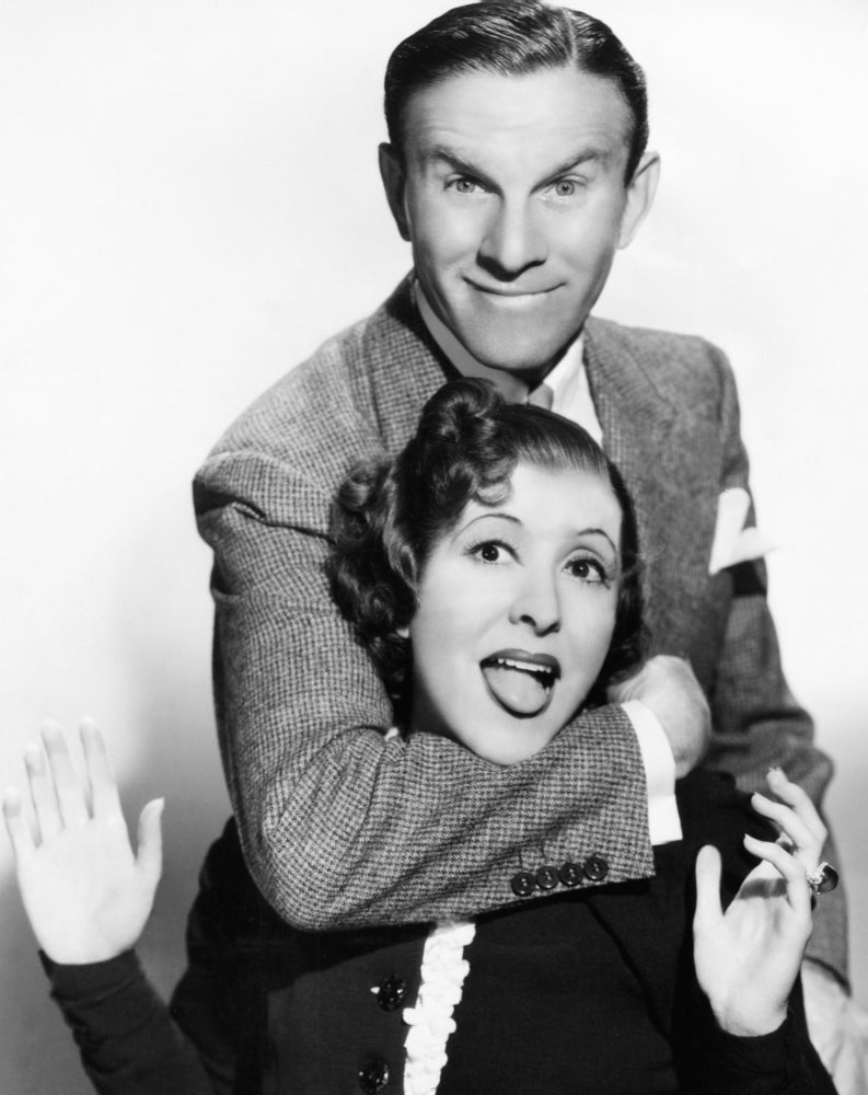 George Burns and Gracie Allen 1936 photo print