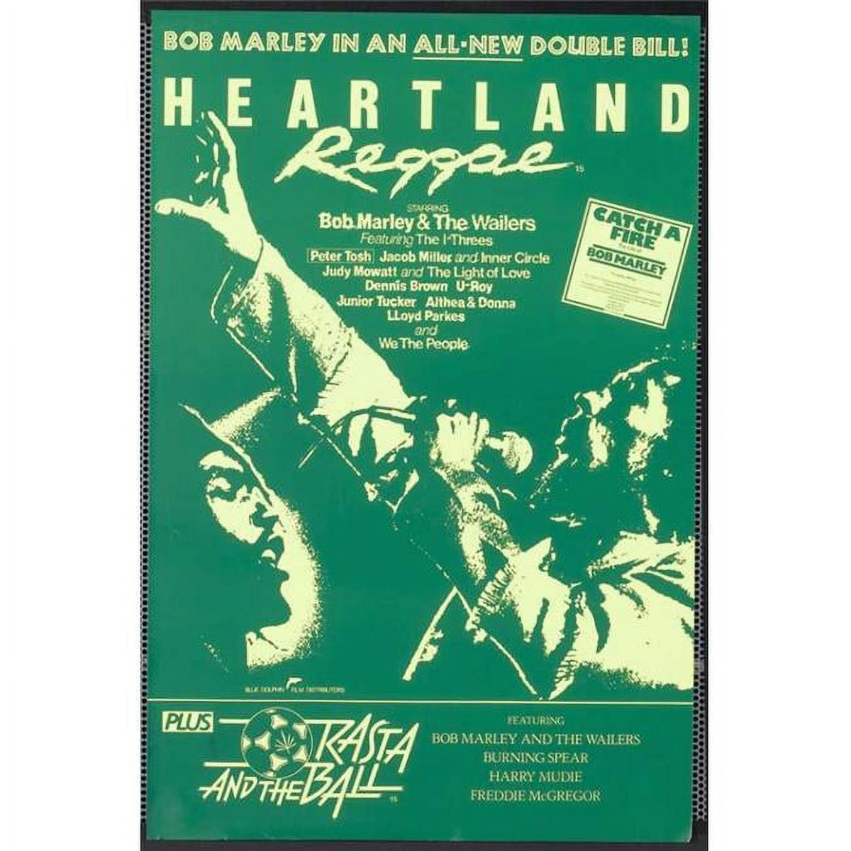 Heartland Reggae Movie Poster Print 27x40 - vibrant and colorful decor