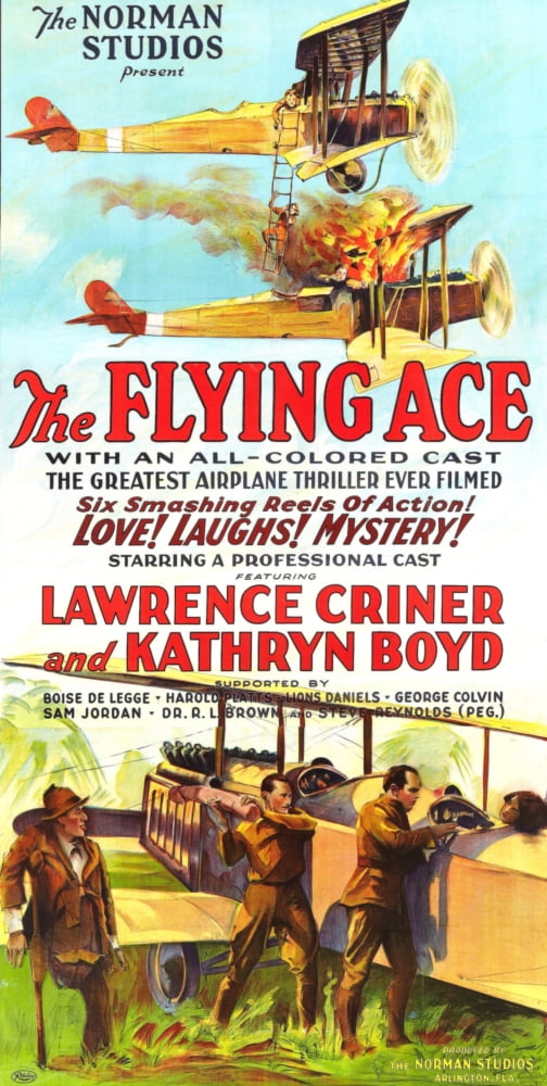 The Flying Ace 1926 Movie Masterprint Poster, vintage film decor