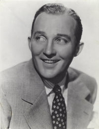 Bing Crosby smiling photo print showcasing his iconic charm.