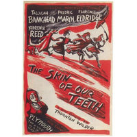 The Skins of Our Teeth Broadway movie poster 11x17