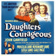 Daughters Courageous movie poster print featuring John Garfield from 1939.