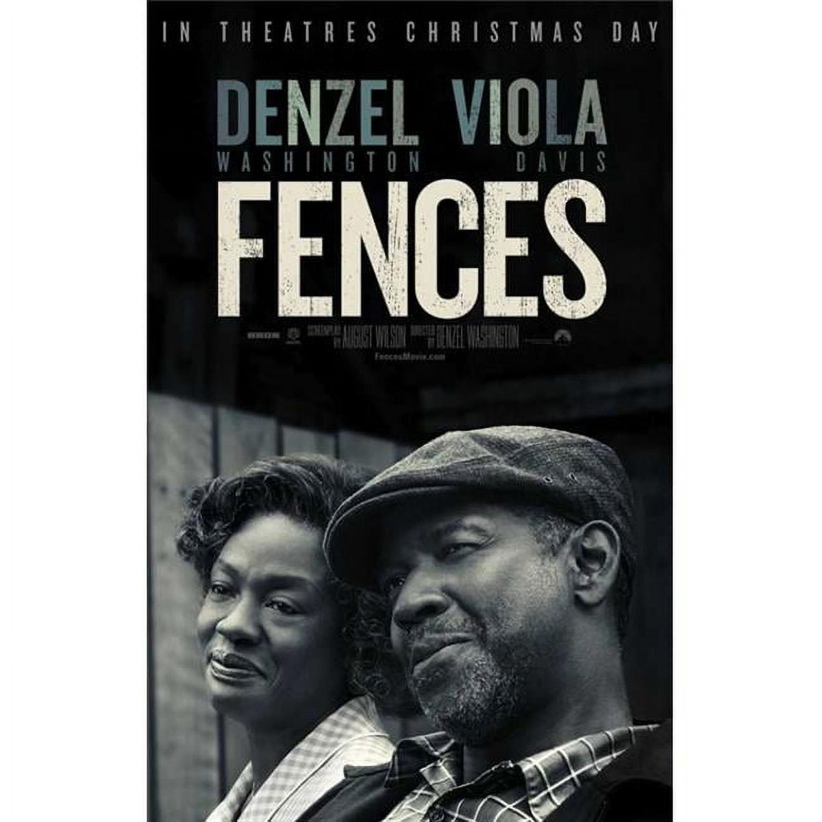 Fences Movie Poster 11x17 - Iconic film art print