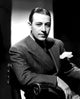 George Raft portrait poster print, vintage Hollywood art