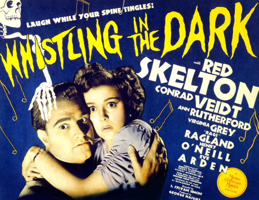 Whistling In The Dark Movie Masterprint Poster Print featuring Red Skelton and Ann Rutherford, 1941.