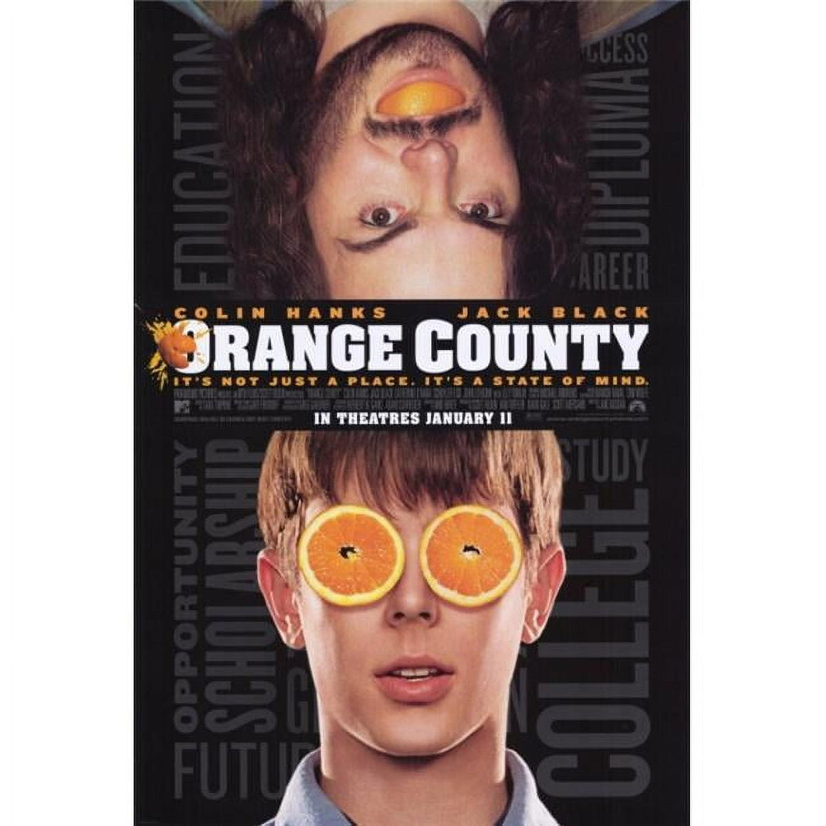 Orange County Movie Poster Print - 27x40 inches