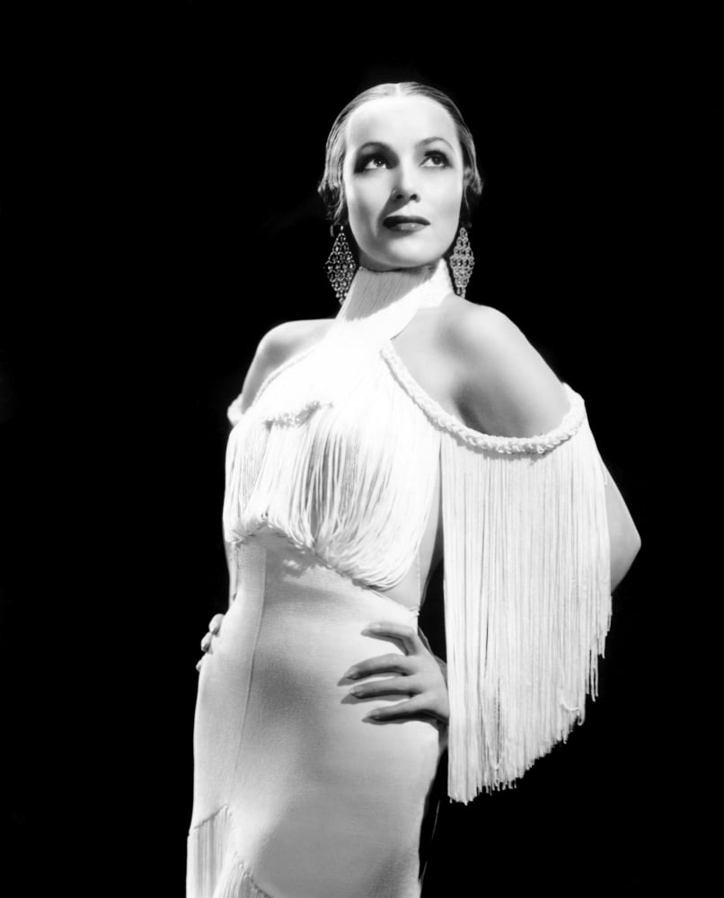 In Caliente Dolores Del Rio vintage photo print showcasing classic Hollywood charm.