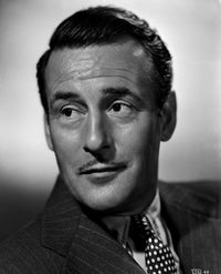 Tom Conway classic photo print showcasing vintage Hollywood charm.