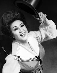 Ethel Merman smiling photo print showcasing classic Hollywood charm.