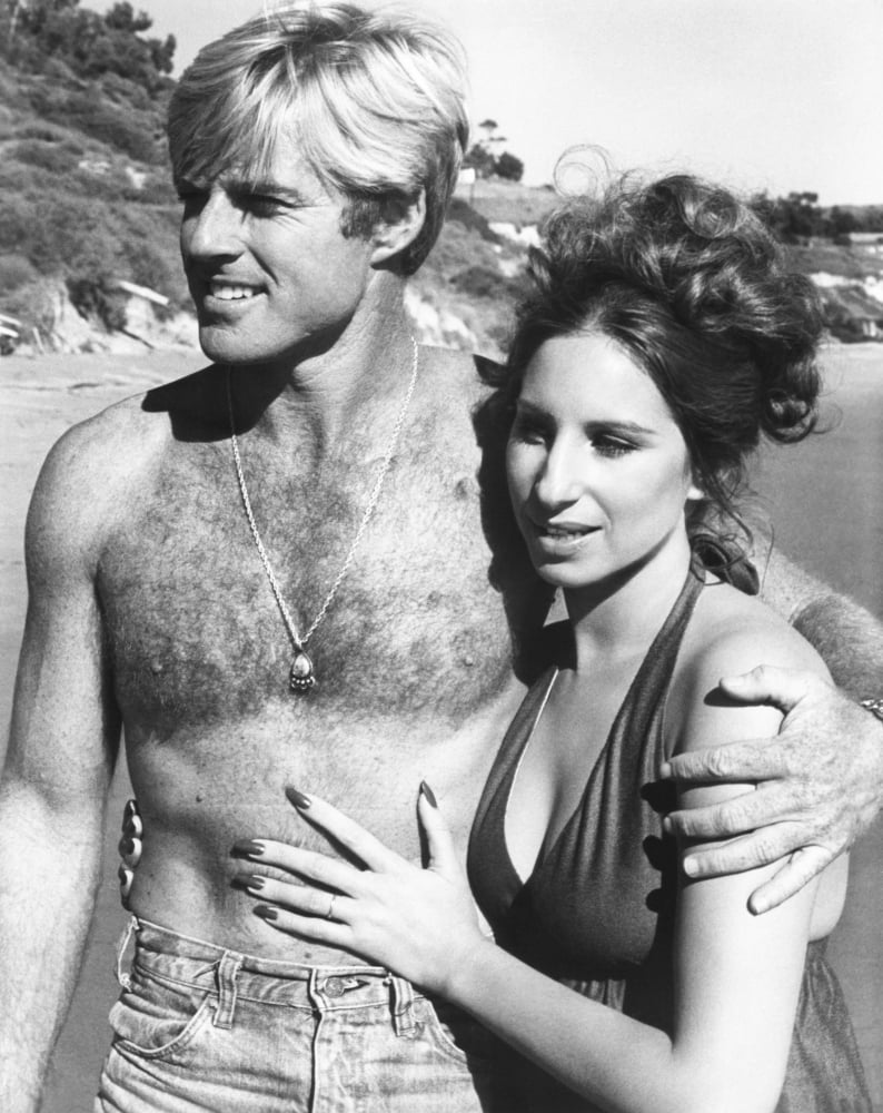 The Way We Were movie poster print featuring Robert Redford and Barbra Streisand