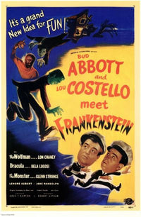 Abbott and Costello Meet Frankenstein Movie Poster Print 11x17
