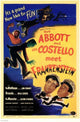 Abbott and Costello Meet Frankenstein Movie Poster Print 11x17