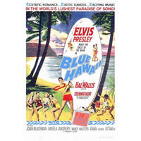 Blue Hawaii Movie Poster Print in 27x40 size showcasing vibrant colors.