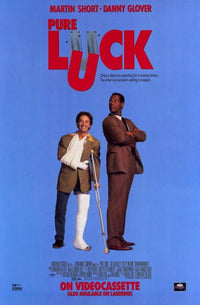 Pure Luck Movie Poster 11 x 17 print showcasing comedy film art.