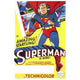 Superman movie poster print showcasing the iconic superhero in vibrant colors.