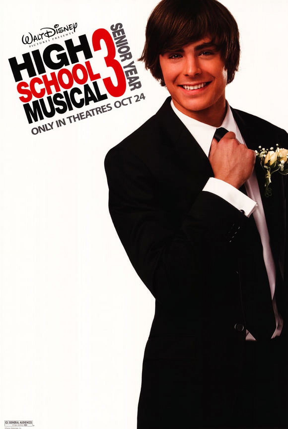 High School Musical 3 Senior Year Movie Poster in vibrant colors.