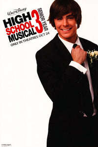 High School Musical 3 Senior Year Movie Poster in vibrant colors.