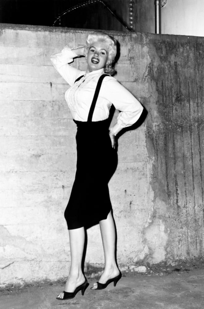 Vintage photo print of Jayne Mansfield from the late 1950s