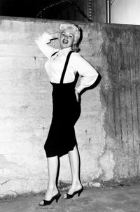 Vintage photo print of Jayne Mansfield from the late 1950s