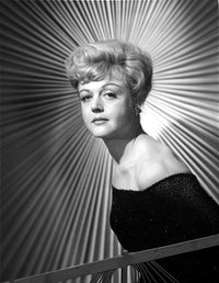 Angela Lansbury posed photo print, classic Hollywood art.