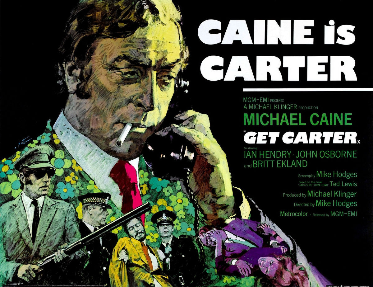 Get Carter Movie Masterprint Poster featuring Michael Caine (1971)