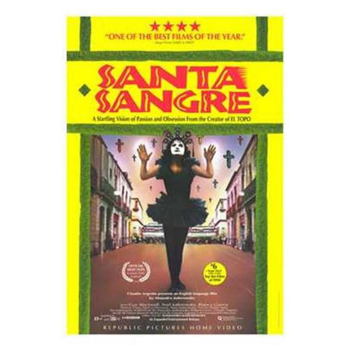 Santa Sangre movie poster art print in 11x17 size.