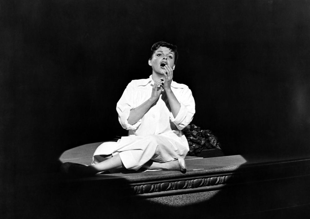 A Star Is Born movie poster print featuring Judy Garland
