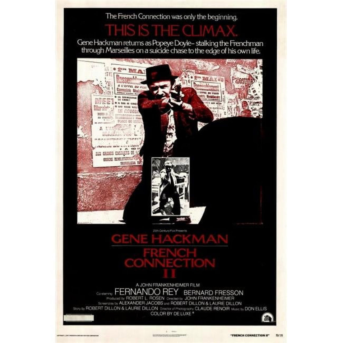 French Connection Movie Poster Print 27x40
