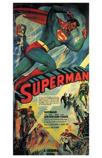 Superman Movie Poster 11x17 - Classic Comic Book Artwork