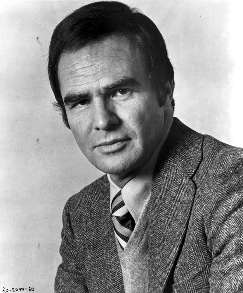 Burt Reynolds classic photo print available in multiple sizes.