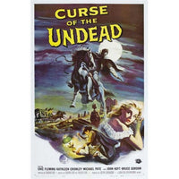 Curse of the Undead movie poster print, 27x40 inches, classic horror art.