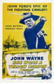 'She Wore A Yellow Ribbon' movie poster print showcasing Joanne Dru and John Agar.