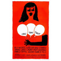 One Two Three Movie Poster Print 27x40