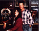 Kirstie Alley and Ted Danson Cheers photo print at the bar