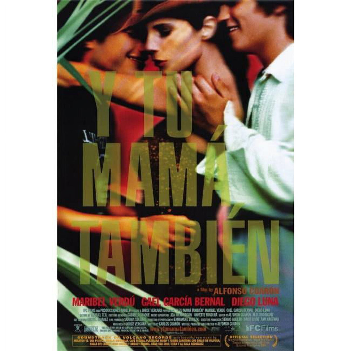 Y Tu Mama Tambien Movie Poster Print 27x40 - vibrant film art