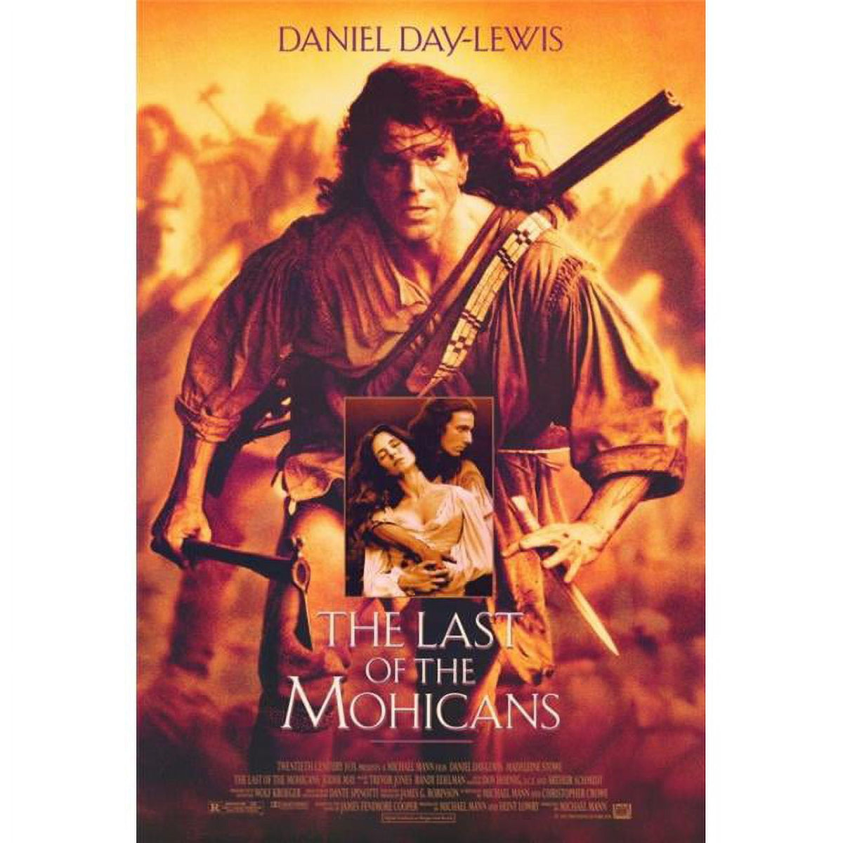 The Last of the Mohicans Movie Poster Print 27x40 - cinematic art