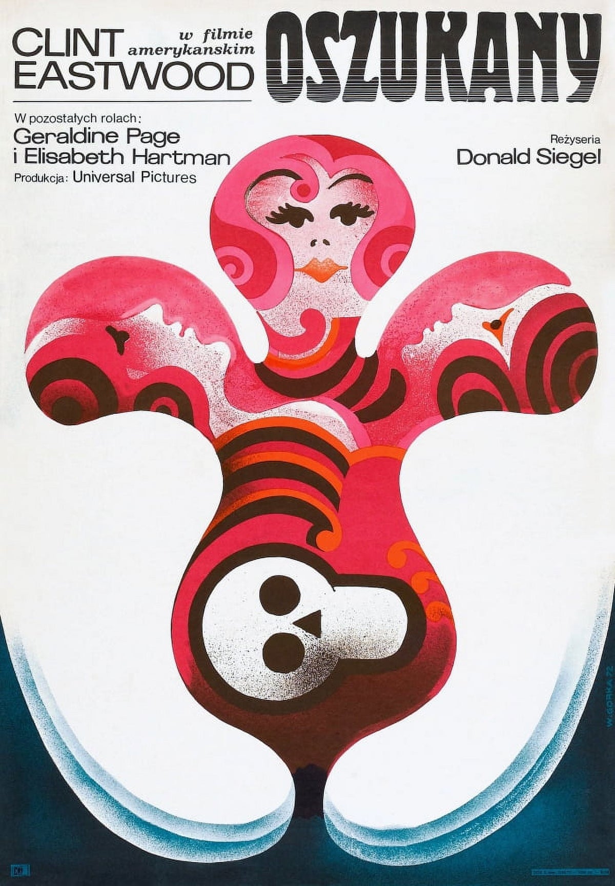 The Beguiled Polish movie masterprint poster (11x17)
