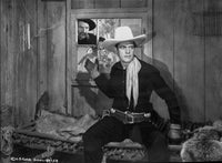 Charles Starrett film still photo print, classic cinema art.