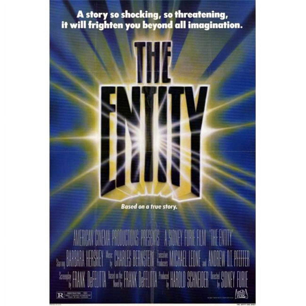 The Entity Movie Poster Print 27x40