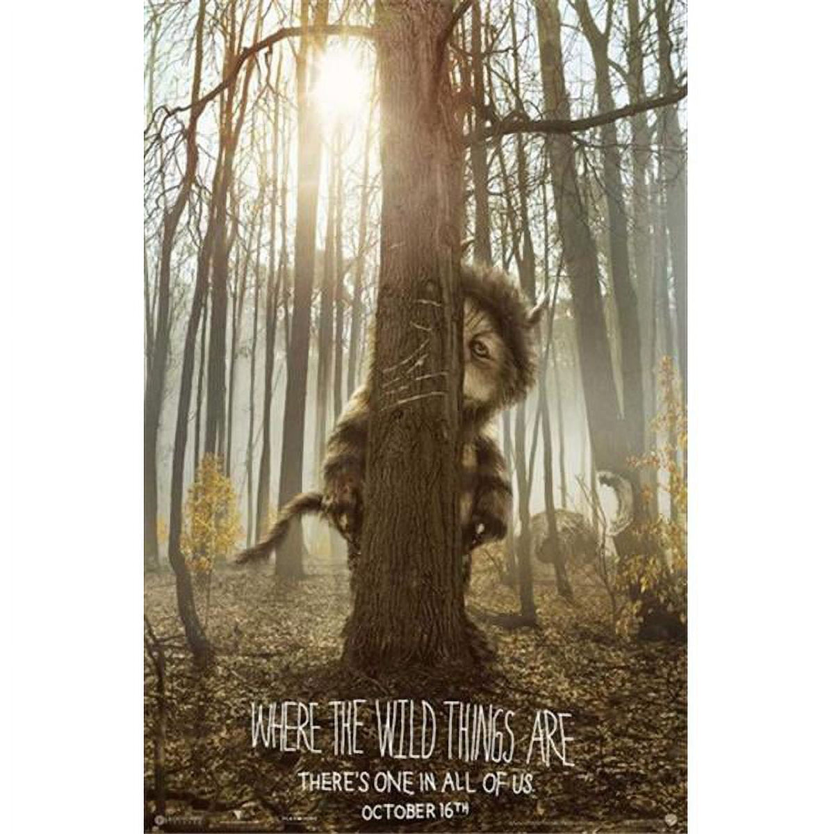 Where the Wild Things Are Style B Movie Poster 11x17